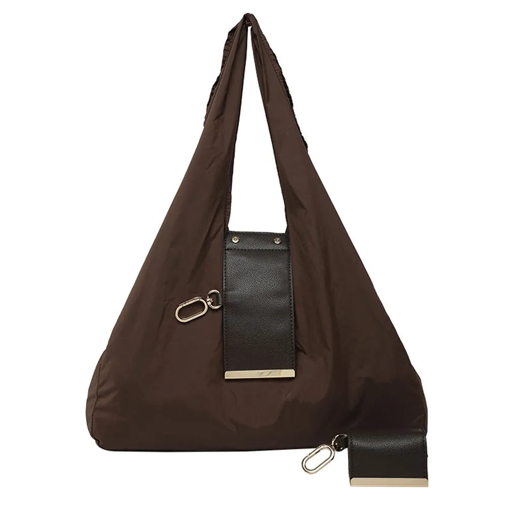 New Mini Keychain Tote Bag Foldable Expandable Supermarket Eco-Friendly Bag Reusable Large Capacity Handbag Daily & Accessory