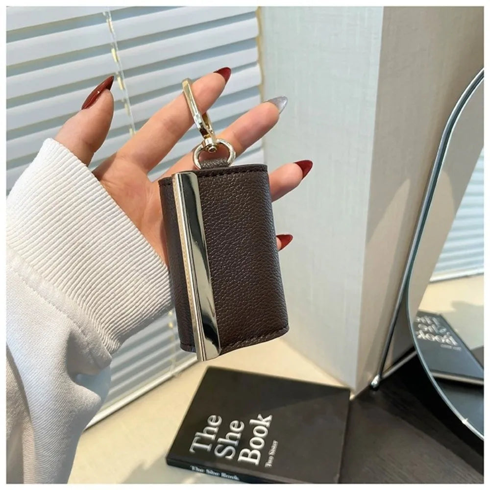 New Mini Keychain Tote Bag Foldable Expandable Supermarket Eco-Friendly Bag Reusable Large Capacity Handbag Daily & Accessory